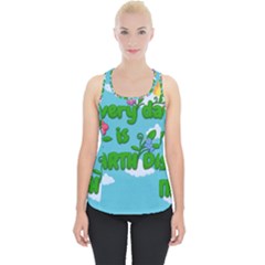 Earth Day Piece Up Tank Top by Valentinaart