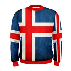 Iceland Flag Men s Sweatshirt by Valentinaart