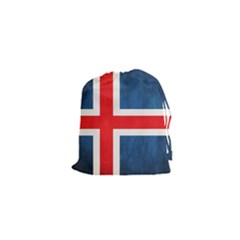 Iceland Flag Drawstring Pouches (xs)  by Valentinaart