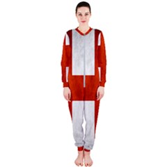 England Flag Onepiece Jumpsuit (ladies)  by Valentinaart