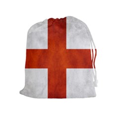 England Flag Drawstring Pouches (extra Large) by Valentinaart