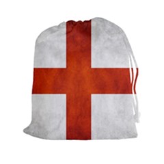 England Flag Drawstring Pouches (xxl) by Valentinaart