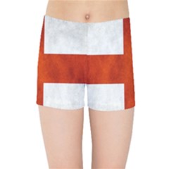 England Flag Kids Sports Shorts by Valentinaart