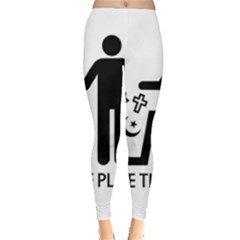 Save The Planet - Religions  Leggings  by Valentinaart