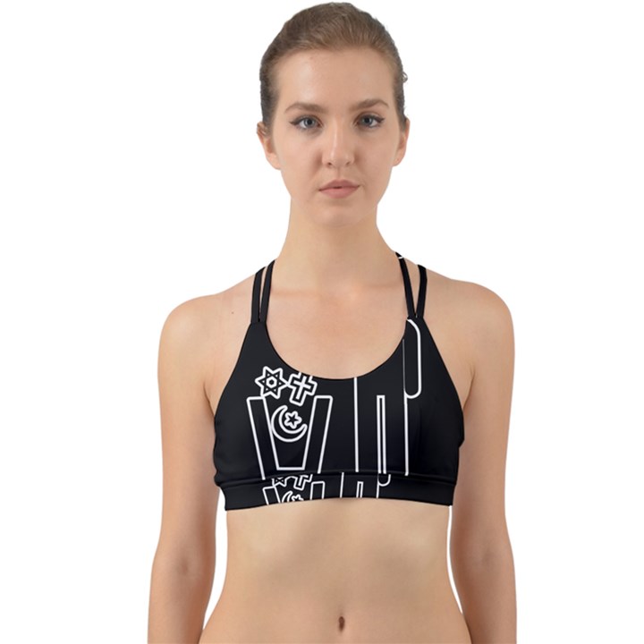 Save The Planet - Religions  Back Web Sports Bra