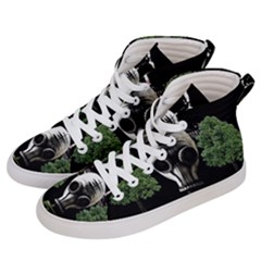 Ecology Women s Hi-top Skate Sneakers by Valentinaart