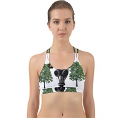 Ecology Back Web Sports Bra by Valentinaart