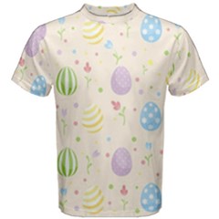 Easter Pattern Men s Cotton Tee by Valentinaart