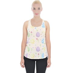 Easter Pattern Piece Up Tank Top by Valentinaart