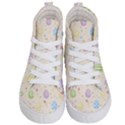 Easter Pattern Kid s Hi-Top Skate Sneakers View1