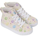 Easter Pattern Kid s Hi-Top Skate Sneakers View3