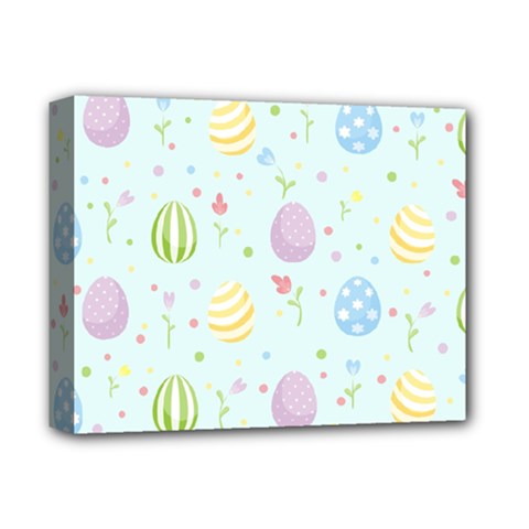 Easter Pattern Deluxe Canvas 14  X 11  by Valentinaart