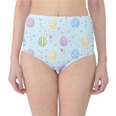 Easter Pattern High-waist Bikini Bottoms by Valentinaart