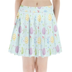 Easter Pattern Pleated Mini Skirt by Valentinaart