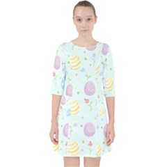 Easter Pattern Pocket Dress