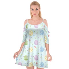 Easter Pattern Cutout Spaghetti Strap Chiffon Dress by Valentinaart