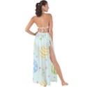 Easter Pattern Maxi Chiffon Tie-Up Sarong View2