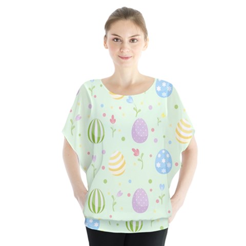 Easter Pattern Blouse by Valentinaart