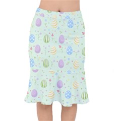 Easter Pattern Mermaid Skirt by Valentinaart