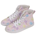 Easter Pattern Men s Hi-Top Skate Sneakers View2