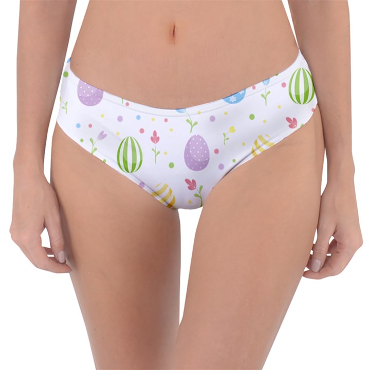 Easter Pattern Reversible Classic Bikini Bottoms