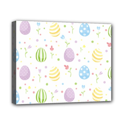 Easter Pattern Canvas 10  X 8  by Valentinaart