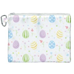 Easter Pattern Canvas Cosmetic Bag (xxl) by Valentinaart