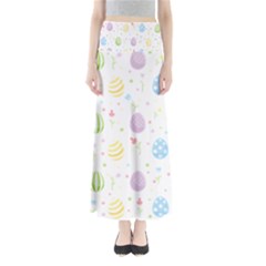 Easter Pattern Full Length Maxi Skirt by Valentinaart