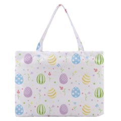 Easter Pattern Zipper Medium Tote Bag by Valentinaart