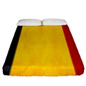 Belgium Flag Fitted Sheet (King Size) View1