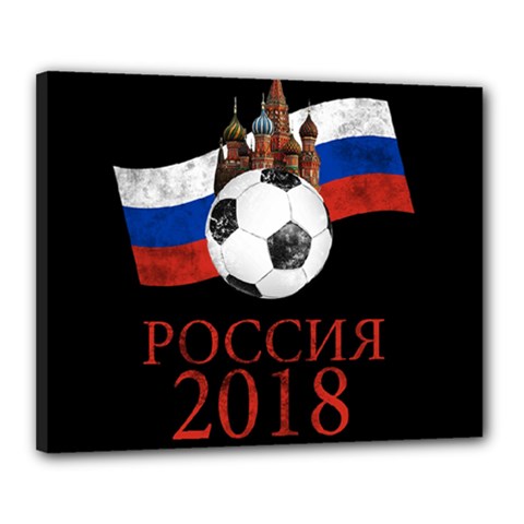 Russia Football World Cup Canvas 20  X 16  by Valentinaart