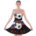 Russia Football World Cup Strapless Bra Top Dress View1