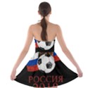 Russia Football World Cup Strapless Bra Top Dress View2