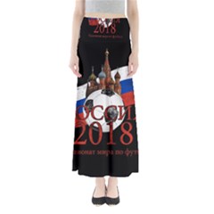 Russia Football World Cup Full Length Maxi Skirt by Valentinaart