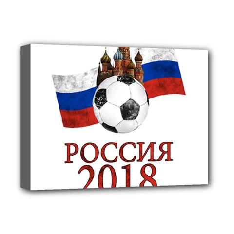 Russia Football World Cup Deluxe Canvas 16  X 12   by Valentinaart