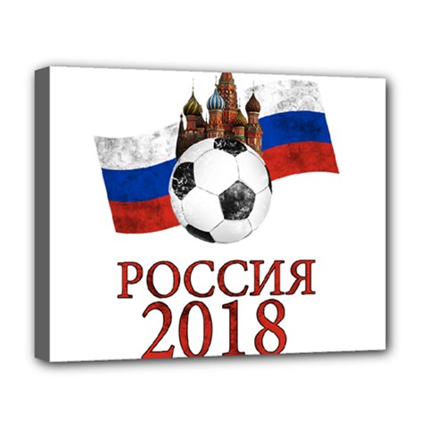 Russia Football World Cup Deluxe Canvas 20  X 16   by Valentinaart