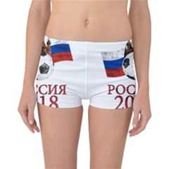 Russia Football World Cup Reversible Boyleg Bikini Bottoms by Valentinaart