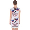 Russia Football World Cup Capsleeve Drawstring Dress  View2