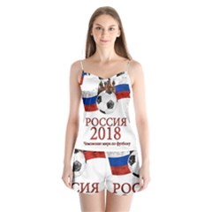 Russia Football World Cup Satin Pajamas Set by Valentinaart