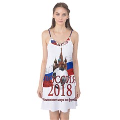 Russia Football World Cup Camis Nightgown by Valentinaart