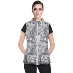 Grunge Pattern Women s Puffer Vest