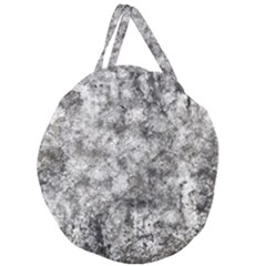 Grunge Pattern Giant Round Zipper Tote by Valentinaart