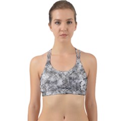 Grunge Pattern Back Web Sports Bra