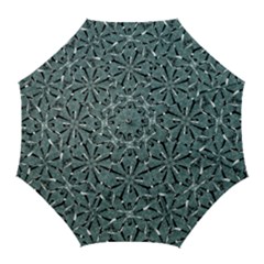 Modern Oriental Ornate Pattern Golf Umbrellas by dflcprints