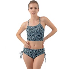 Modern Oriental Ornate Pattern Mini Tank Bikini Set by dflcprints