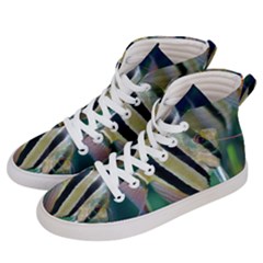 Angelfish 1 Women s Hi-top Skate Sneakers by trendistuff