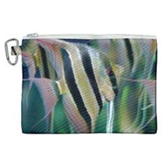 Angelfish 1 Canvas Cosmetic Bag (xl) by trendistuff