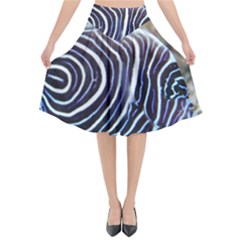 Angelfish 3 Flared Midi Skirt by trendistuff