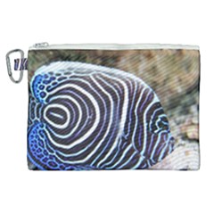 Angelfish 3 Canvas Cosmetic Bag (xl) by trendistuff