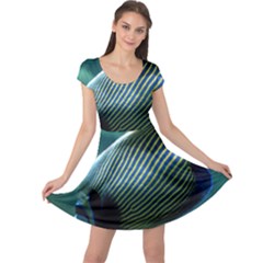 Angelfish 4 Cap Sleeve Dress by trendistuff